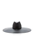 Balmain Large Leather Hat