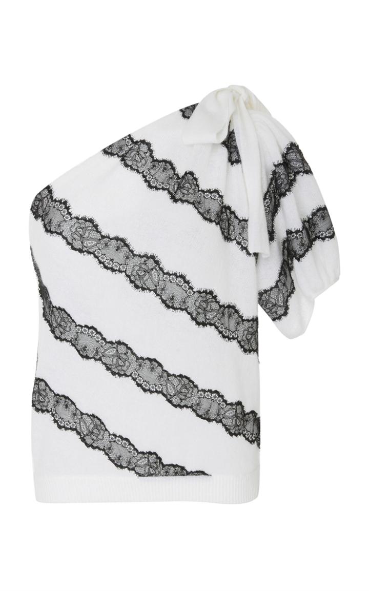 Philosophy Di Lorenzo Serafini One Shoulder Lace Top