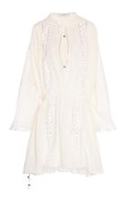 Philosophy Di Lorenzo Serafini Hooded Voile Tunic Dress
