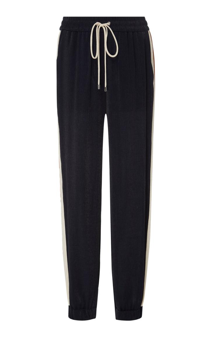 Veronica Beard Lang Tuxedo Stripe Jogger