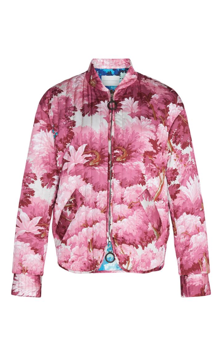 Marco De Vincenzo Quilted Reversible Bomber Jacket