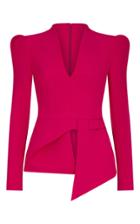 Moda Operandi Safiyaa Marisha Asymmetric Heavy Crepe Top