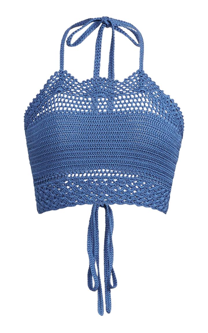 Ralph Lauren Crochet Halter Top