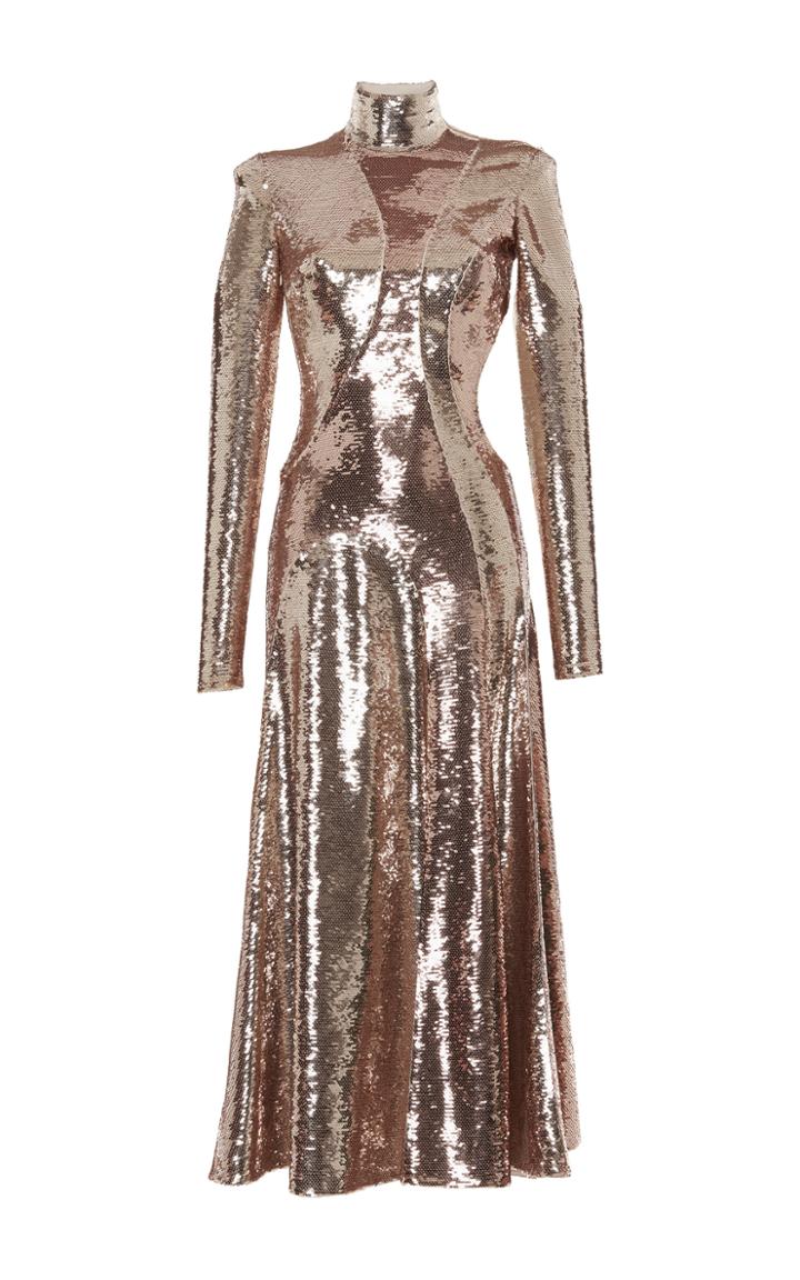 Emilio Pucci Pailette Sequin Maxi Dress