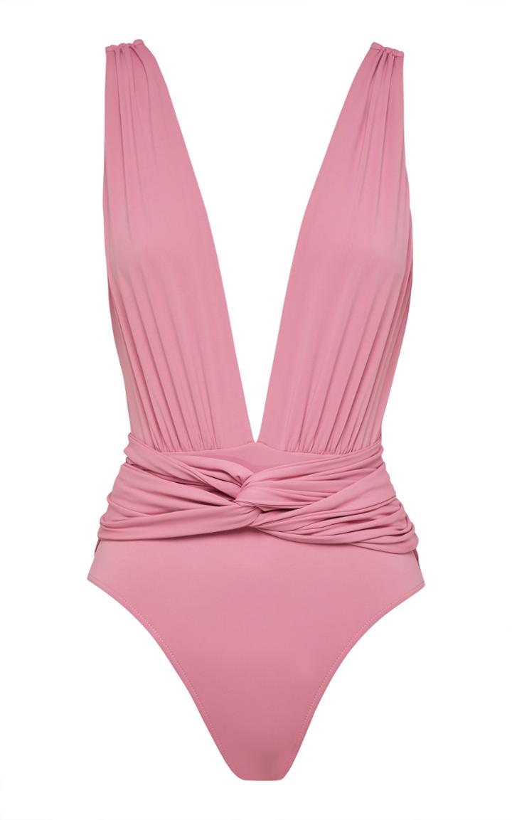 Bondi Born Addison Knotted One-piece Maillot