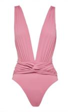 Bondi Born Addison Knotted One-piece Maillot