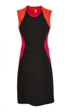 Naeem Khan Color Block Dress