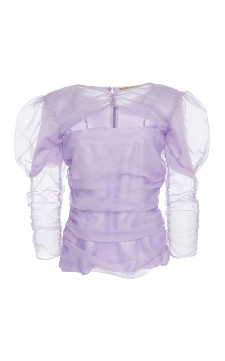 Maggie Marilyn A Full Heart Top Organza Crop Top