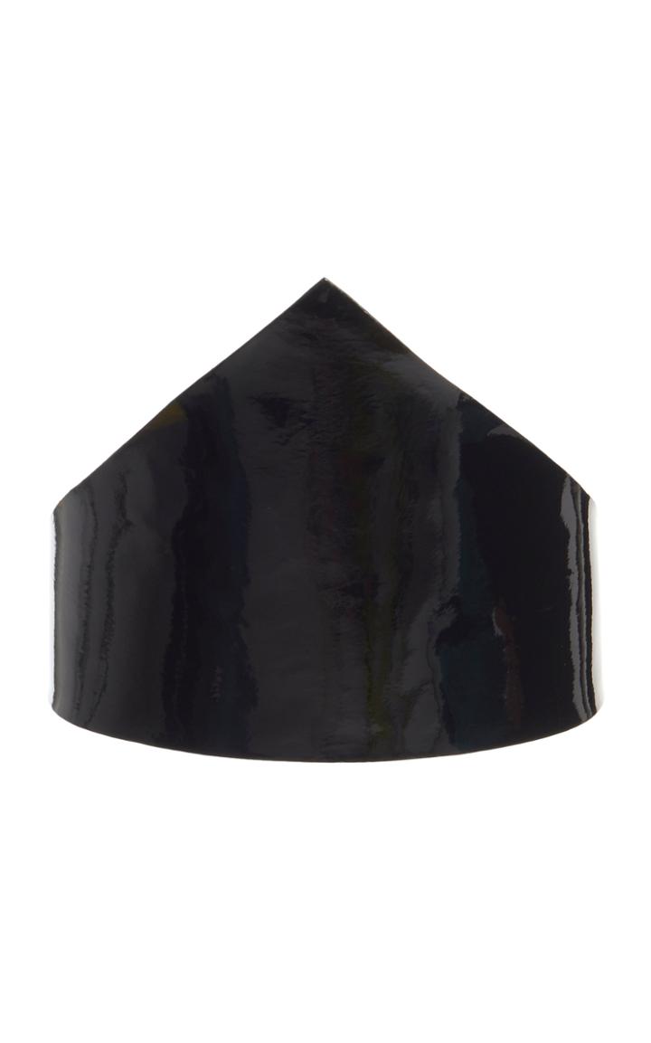 Moda Operandi Christopher Kane Large Triangle Patent Belt