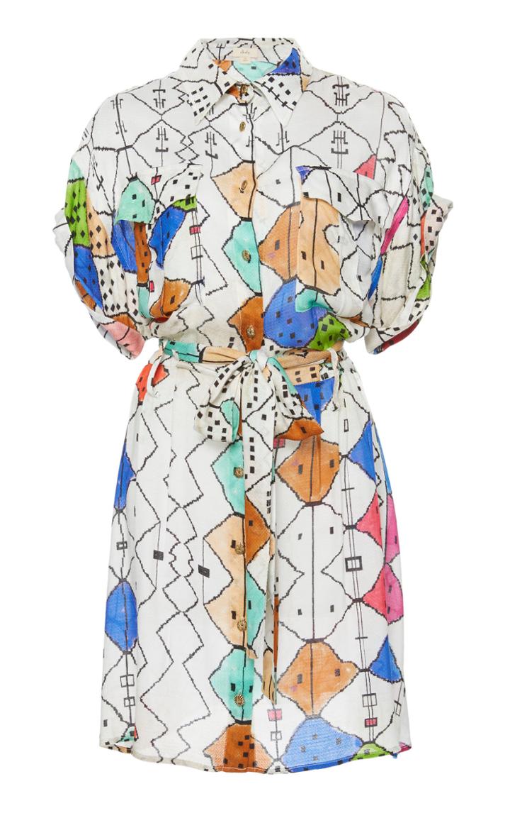 Chufy Soufiane Safari Button Down Dress