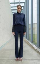 Galvan Crepe Tuxedo Pants