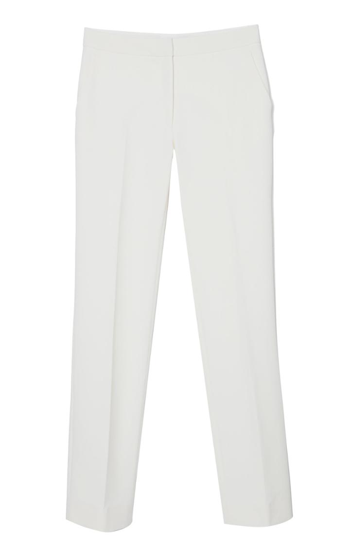 Moda Operandi Carolina Herrera Double-faced Stretch-wool Straight-leg Trousers