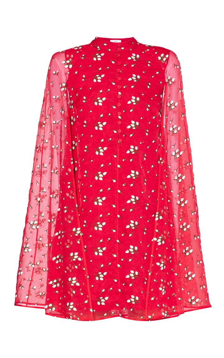 Moda Operandi Erdem Caelyn Silk Cape Dress