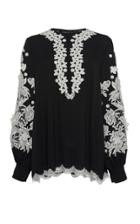 Andrew Gn Lace Embroidered Tunic