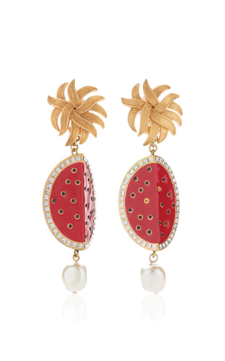 Dolce & Gabbana Watermelon Earrings
