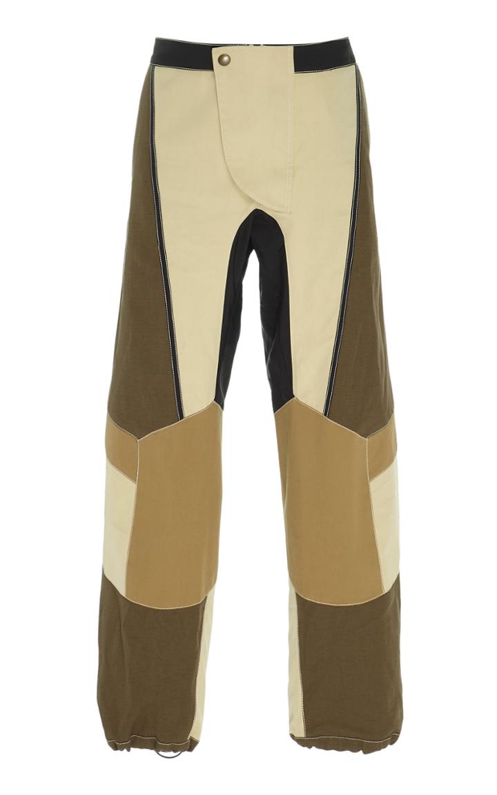 Tre By Natalie Ratabesi Hera Patch Cotton Pant