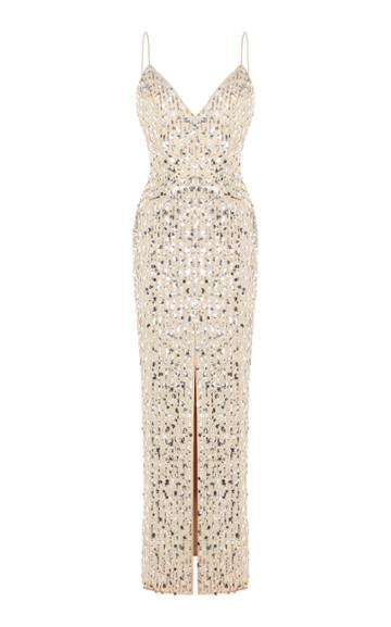 Rasario Sleeveless Sequined Dress