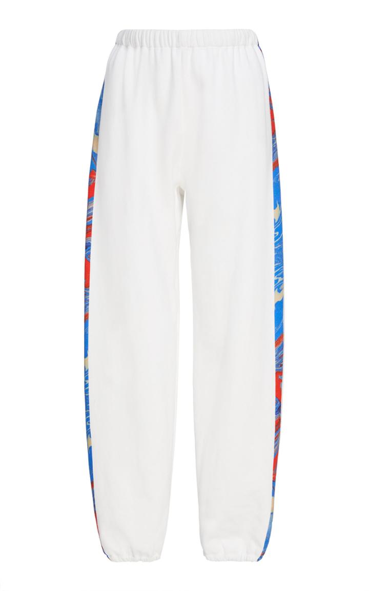 Rosie Assoulin Racing Stripe Sweatpant