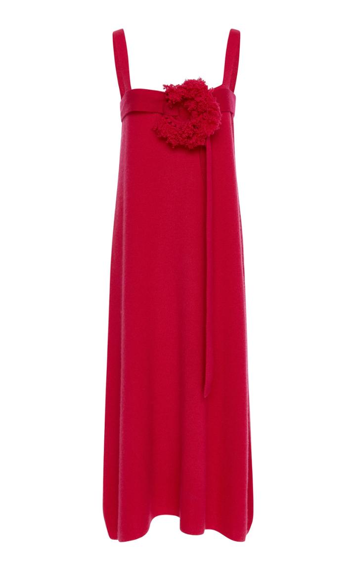 Ryan Roche Sleeveless A-line Dress