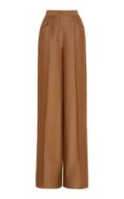 Moda Operandi Brandon Maxwell Creased Wide-leg Twill Pants Size: 0