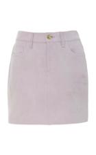 Current/elliott 5-pocket Suede Mini Skirt