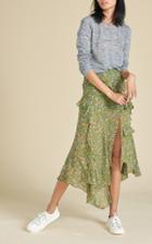 Moda Operandi Veronica Beard Eleonora Printed Silk Skirt