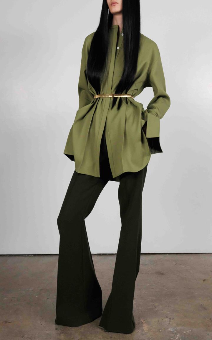 Moda Operandi Peter Do Flared Cady Pants