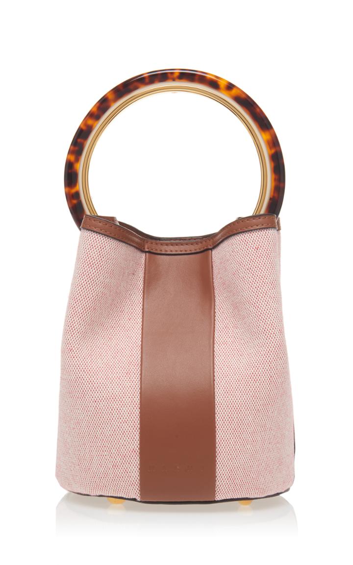 Marni Canvas Pannier Top Handle