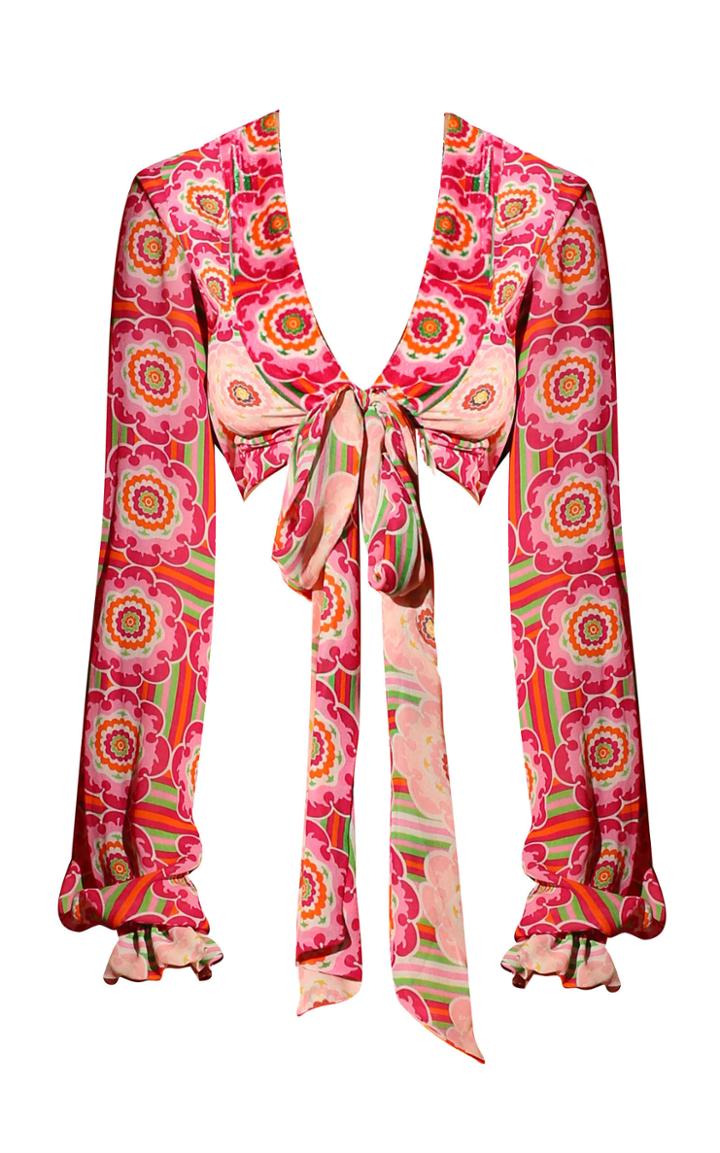 Roopa Anurup Midriff Blouse