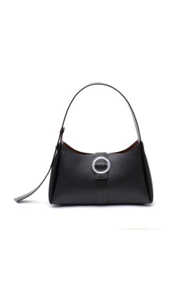 Imago-a No47 Leather Lucite Buckle Shoulder Bag