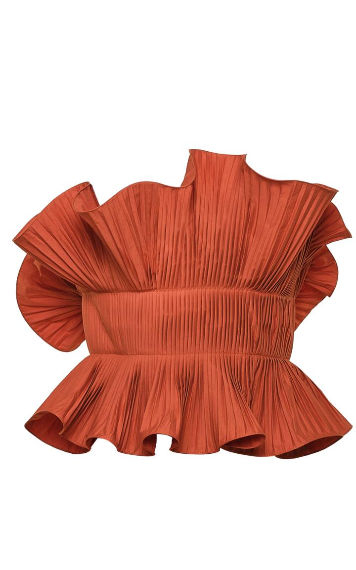 Moda Operandi Johanna Ortiz The Story Begins Cotton-blend Top