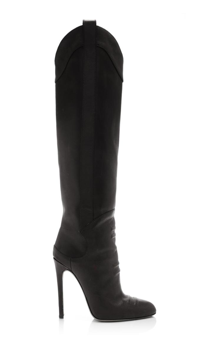 Moda Operandi Brandon Maxwell Leather Knee High Boots