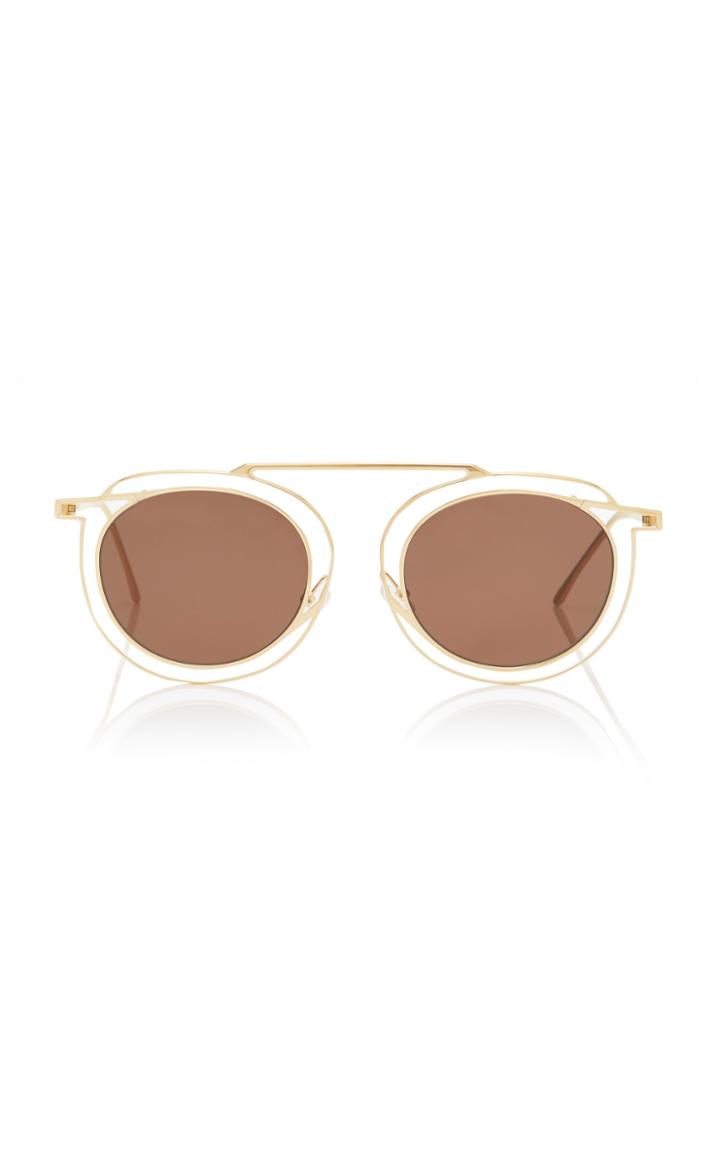 Thierry Lasry Potentially Round-frame Sunglasses