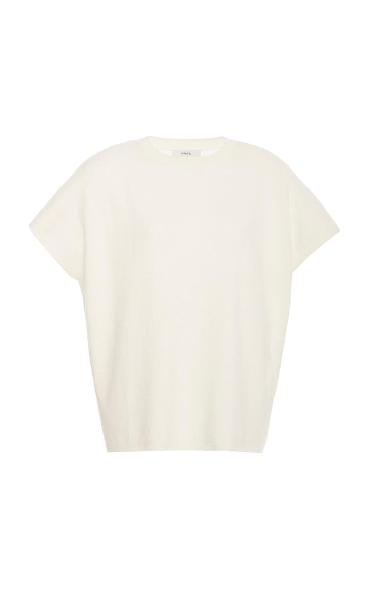 Moda Operandi Vince Popover Crewneck Cashmere-blend Top Size: Xxs