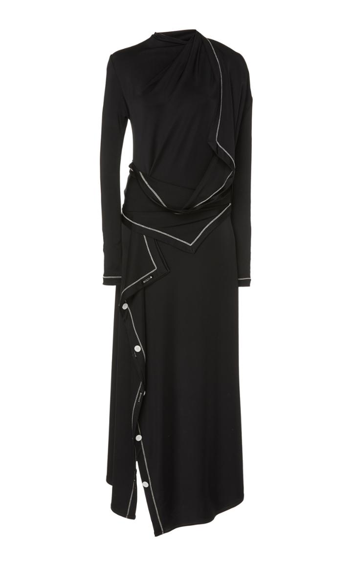 Monse Cut Out Shoulder Jersey Dress