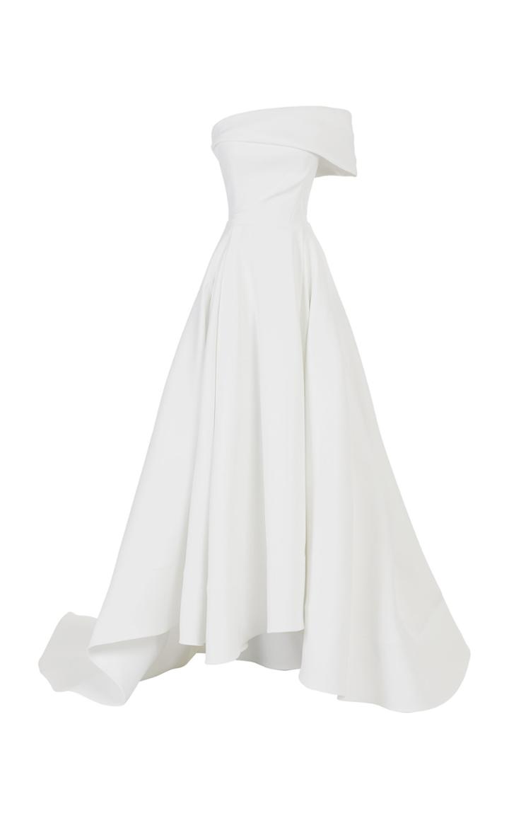 Maticevski Forever One Shoulder High-low Gown