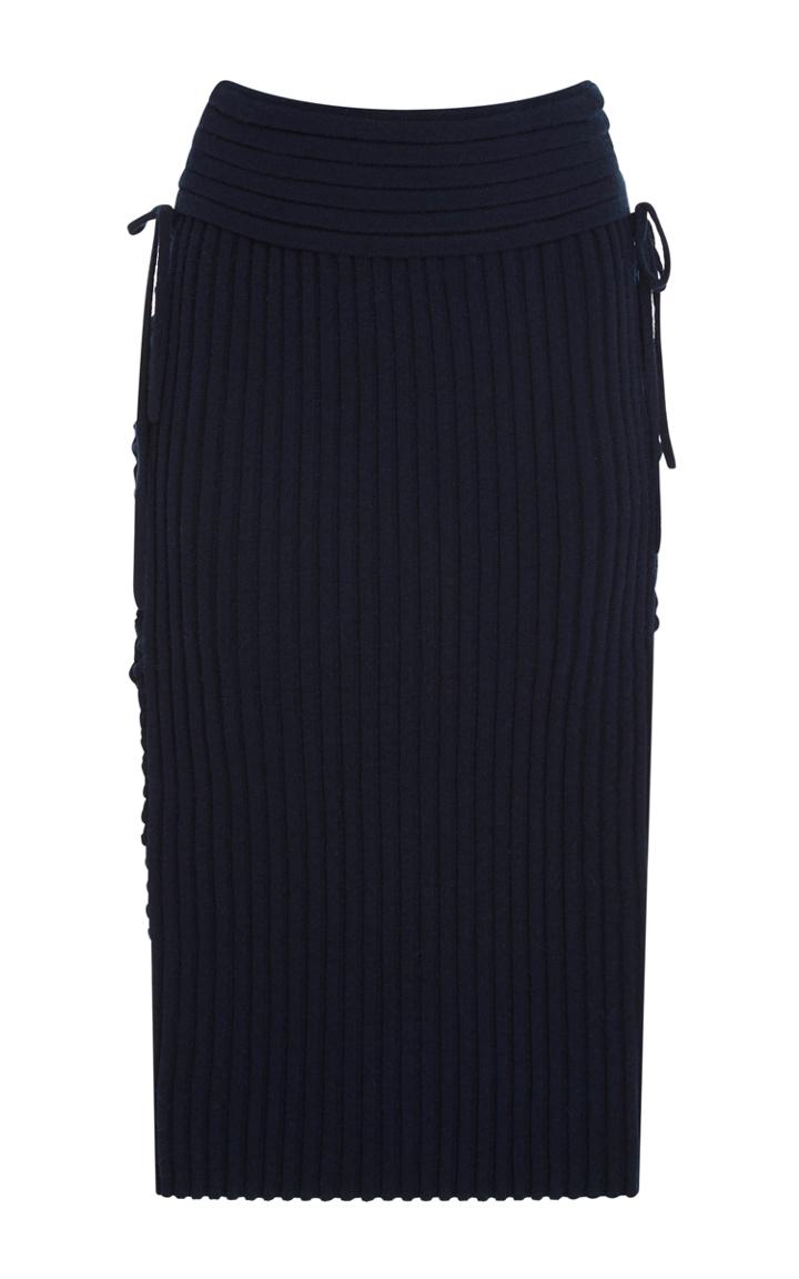 Tabula Rasa Aura Lace Up Pencil Skirt