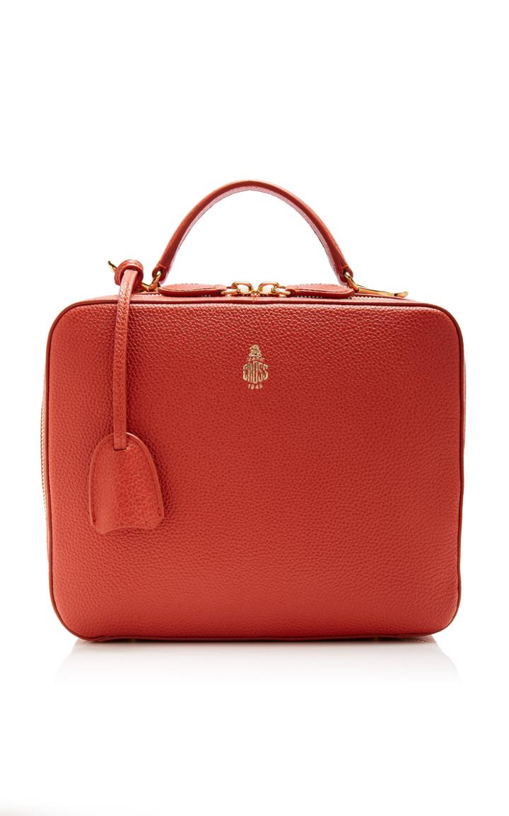 Mark Cross Laura Boxy Leather Bag
