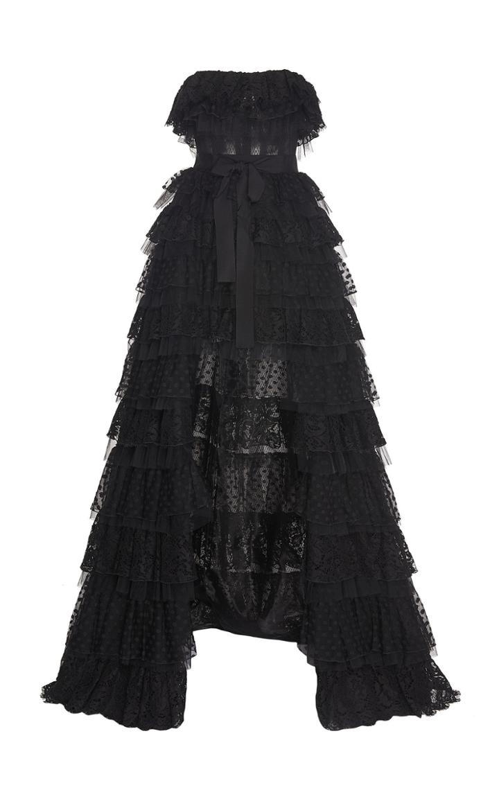 Zuhair Murad High-low Lace Dress