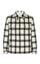 Ami Checked Flannel Jacket Size: S