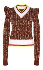 Marco De Vincenzo Boucle' V Neck Jumper