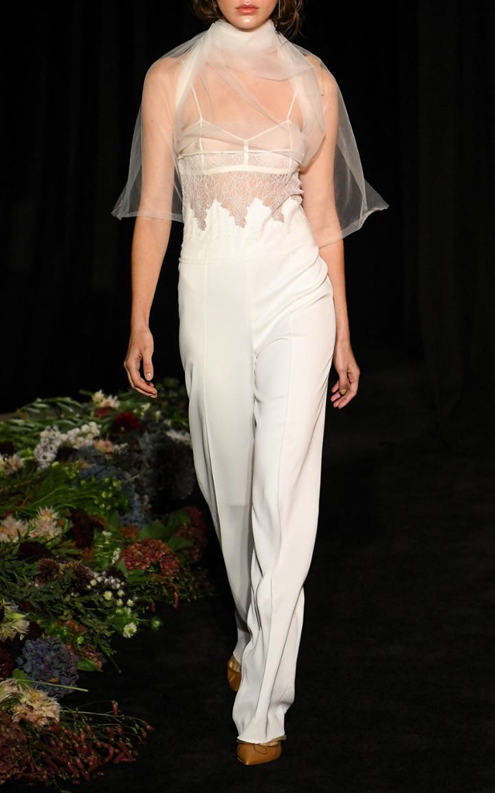 Moda Operandi Danielle Frankel Delilah Crepe Jumpsuit