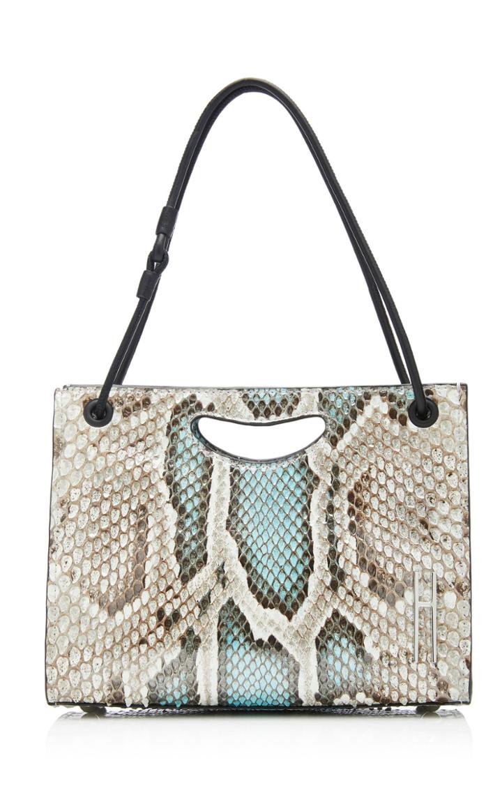 Moda Operandi Hayward Mini 1712 Top Handle Bag In Python
