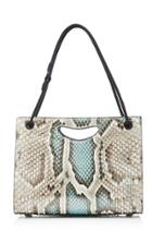 Moda Operandi Hayward Mini 1712 Top Handle Bag In Python