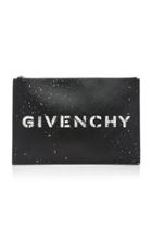 Givenchy Oversized Printed Leather Pouch