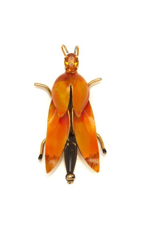 Preorder Carole Tanenbaum Carole Tanenbaum Signed Hattie Carnegie Bug Pin