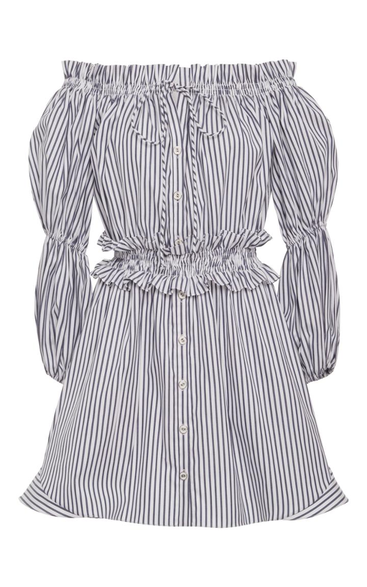 Caroline Constas Off The Shoulder Peasant Dress