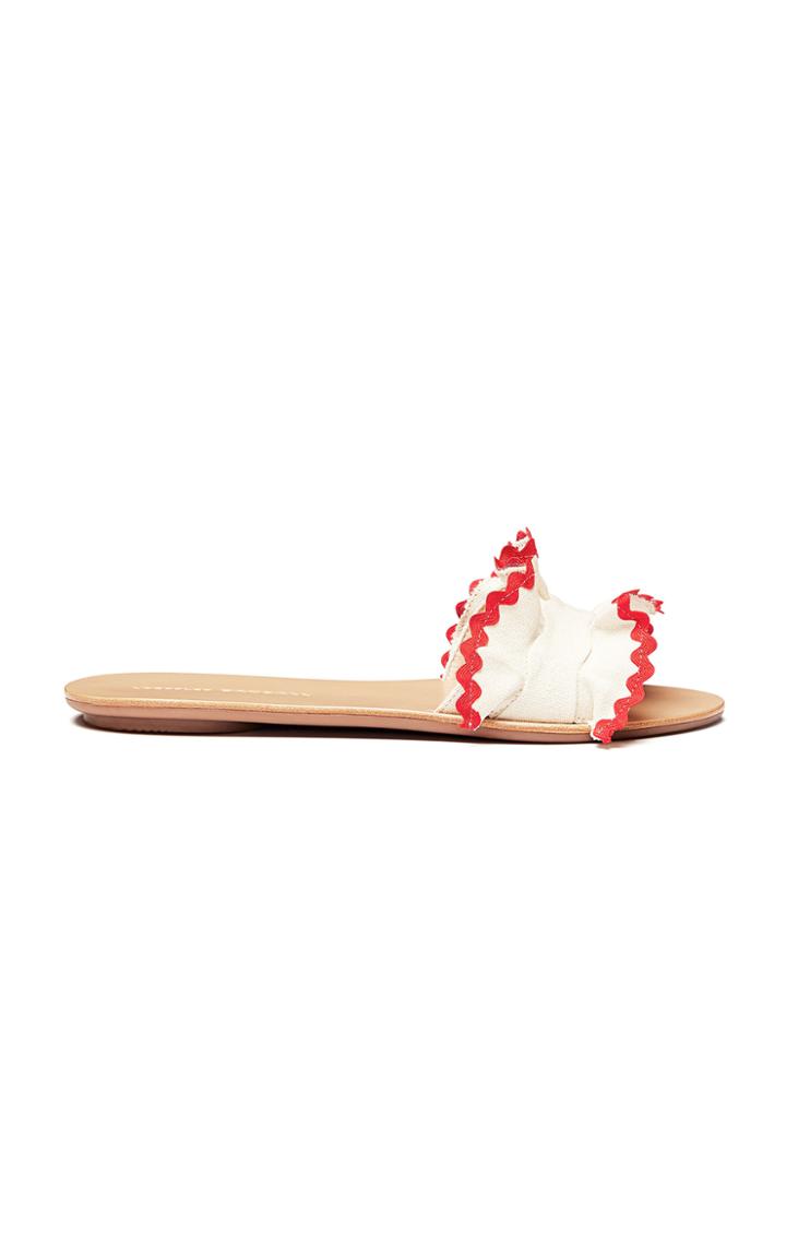 Loeffler Randall Birdie Ruffle Slides