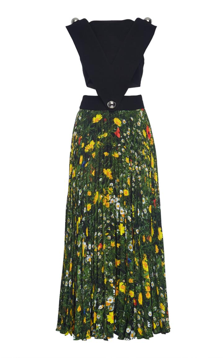 Moda Operandi Christopher Kane London Fields Pleated Dress Size: 38