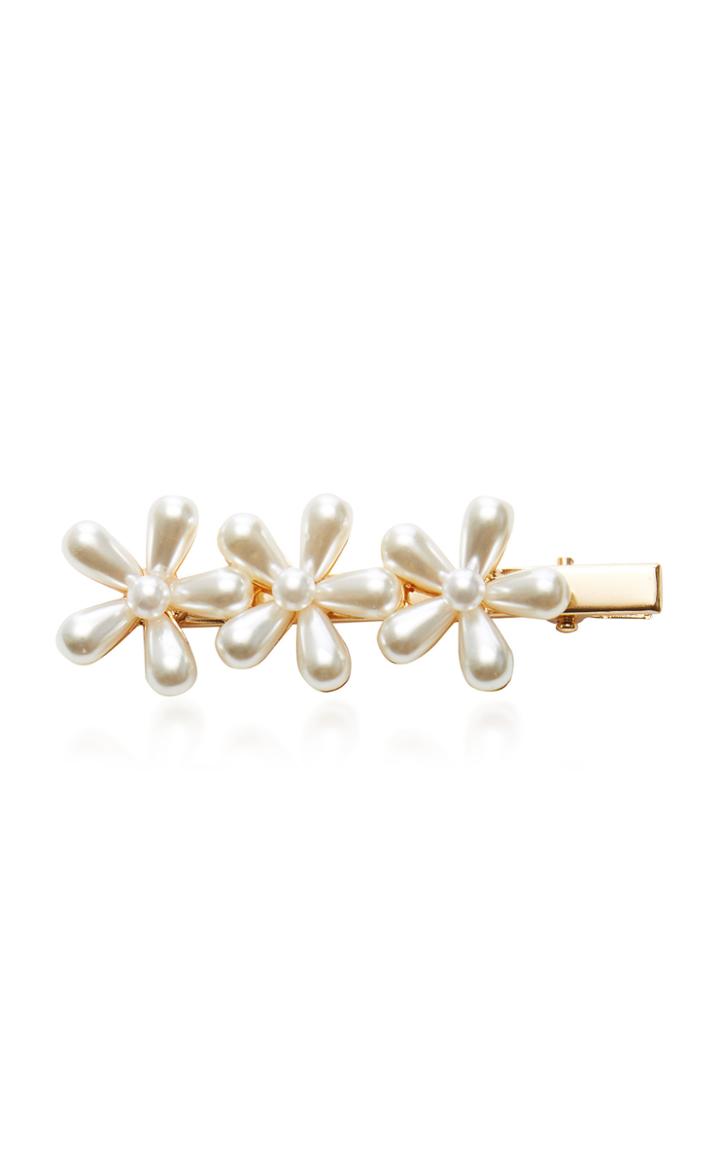 Reliquia Hana 18k Gold-plated Faux Pearl Hairclip